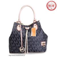 michael kors logo trekkoord groot bruin bakken Store Rotterdam d5u8o173